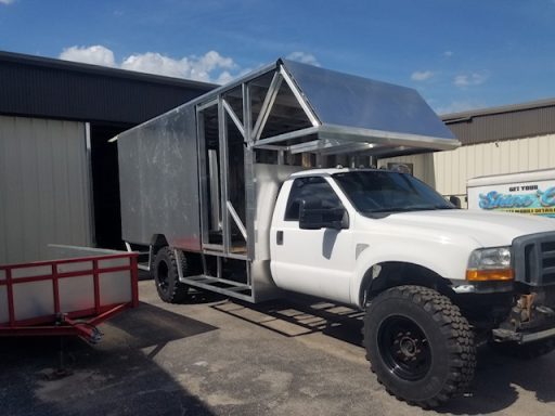 Custom made truck cab